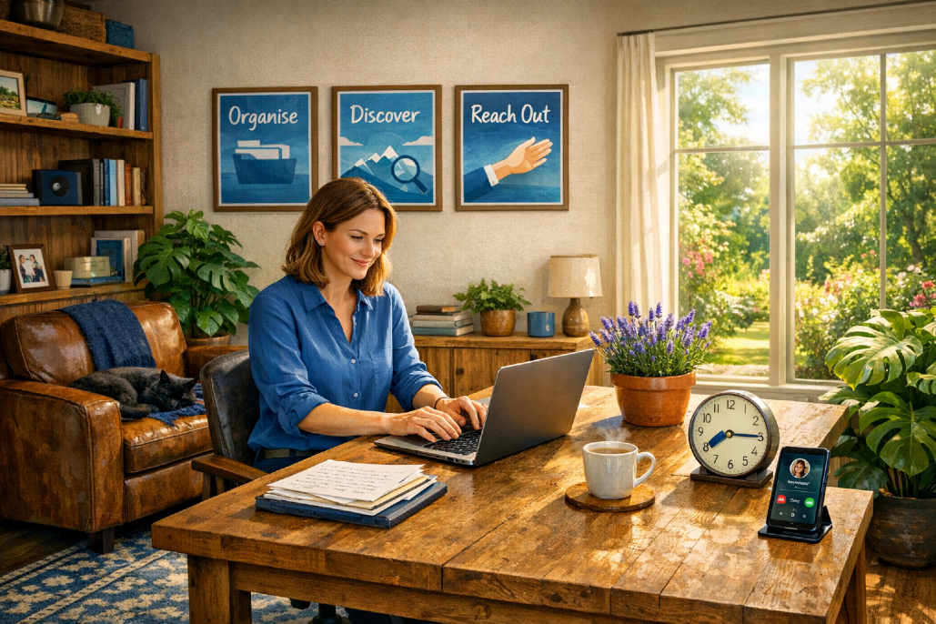 YourPCM helps you, Organise. Discover. Reach Out. Efficiency reigns