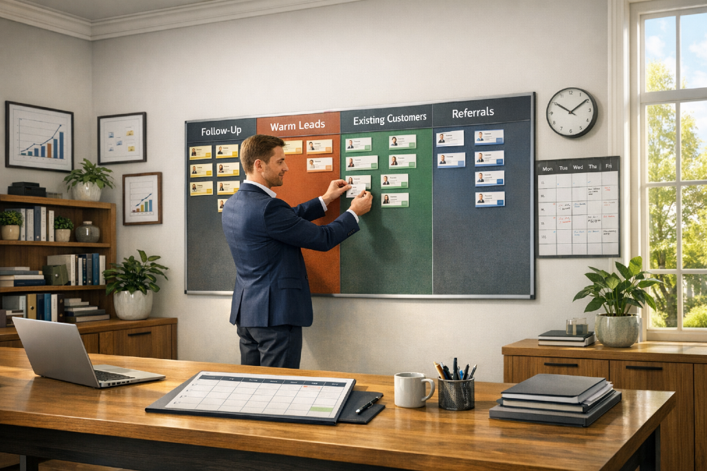 Build a contact strategy, Reach out with intention, Connection blooms bright